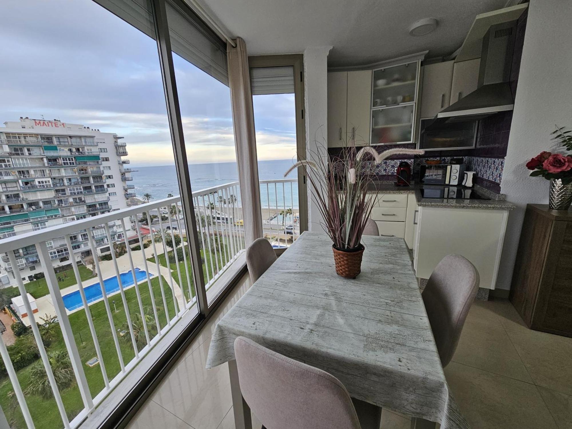 Apartamento En Benalmadena, Primera Linea De Playa Extérieur photo